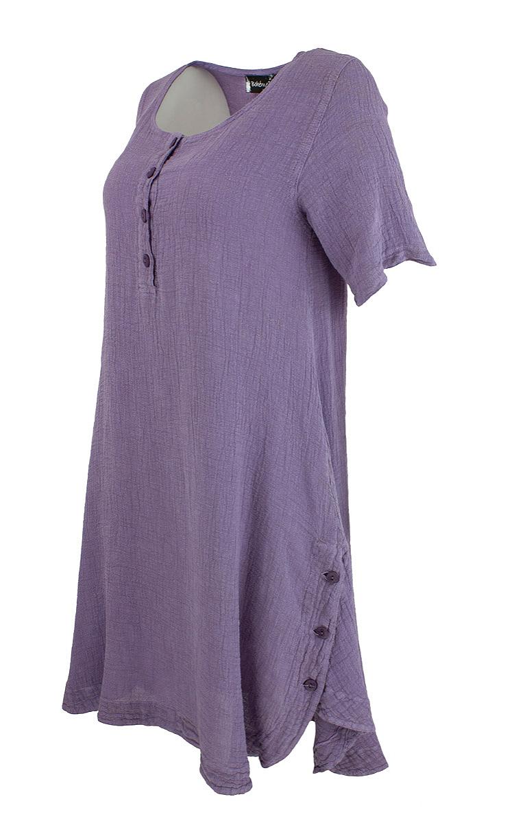 Tunic A-shape w/button