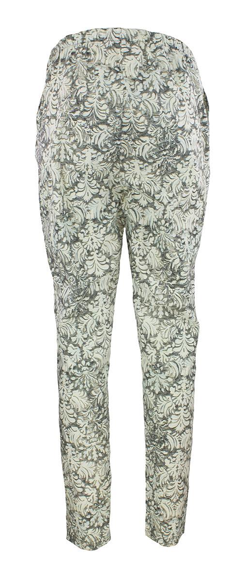 Pants print w/zip
