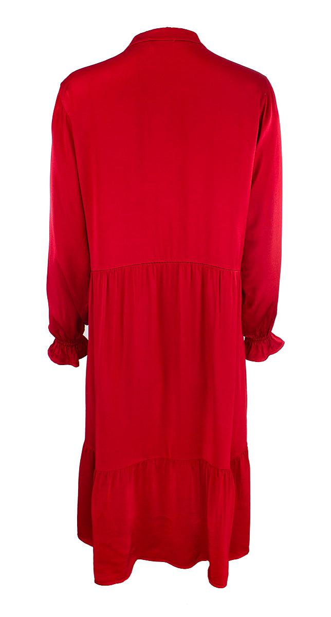 Dress 3/4 l.s. satin