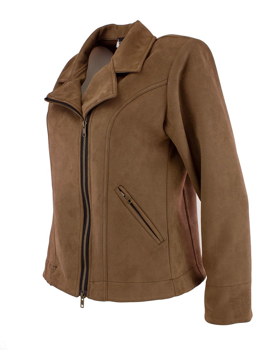 Jacket short suede