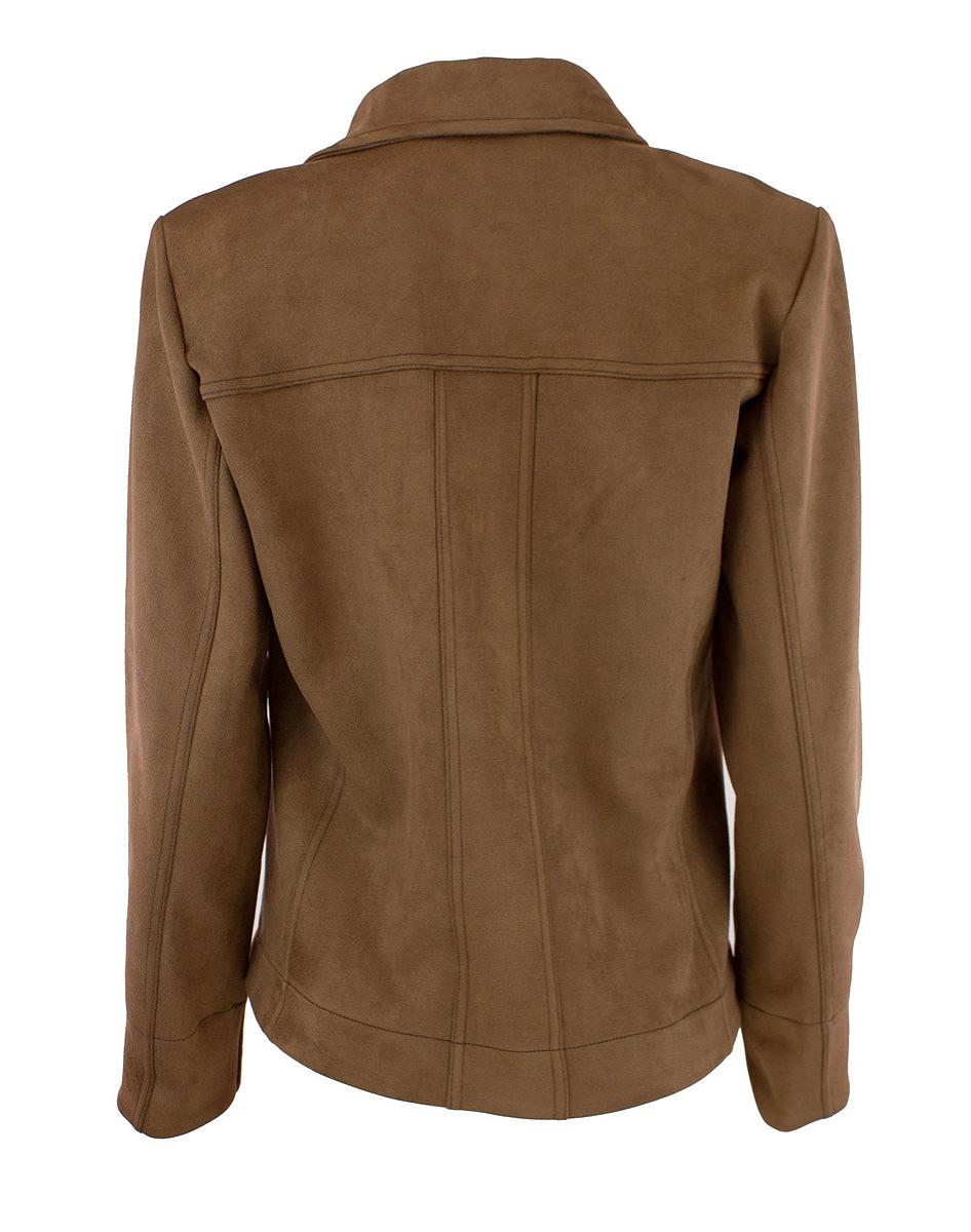 Jacket short suede