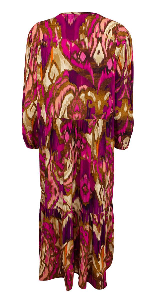 Dress long 3/4 s. print