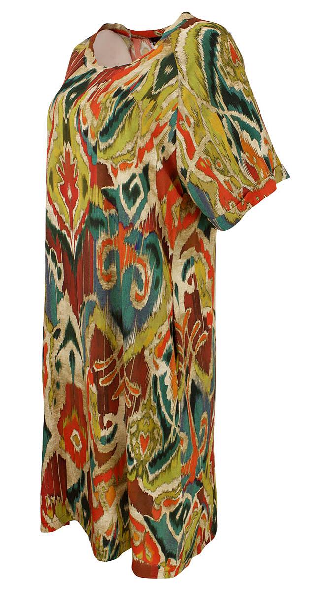 Dress short s.s. print