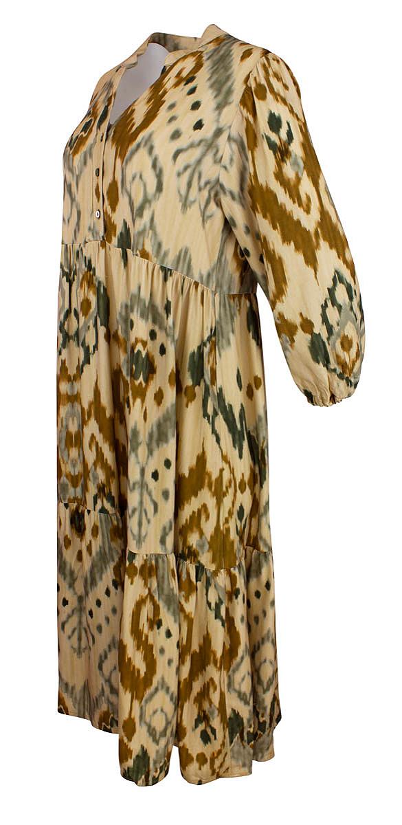 Dress long print