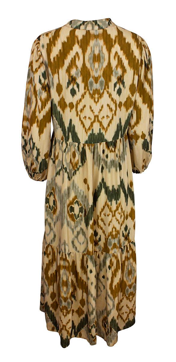 Dress long print