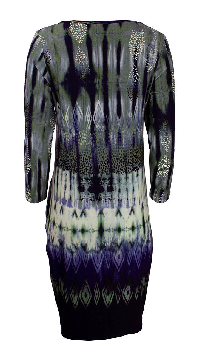 Dress short 3/4 s. print