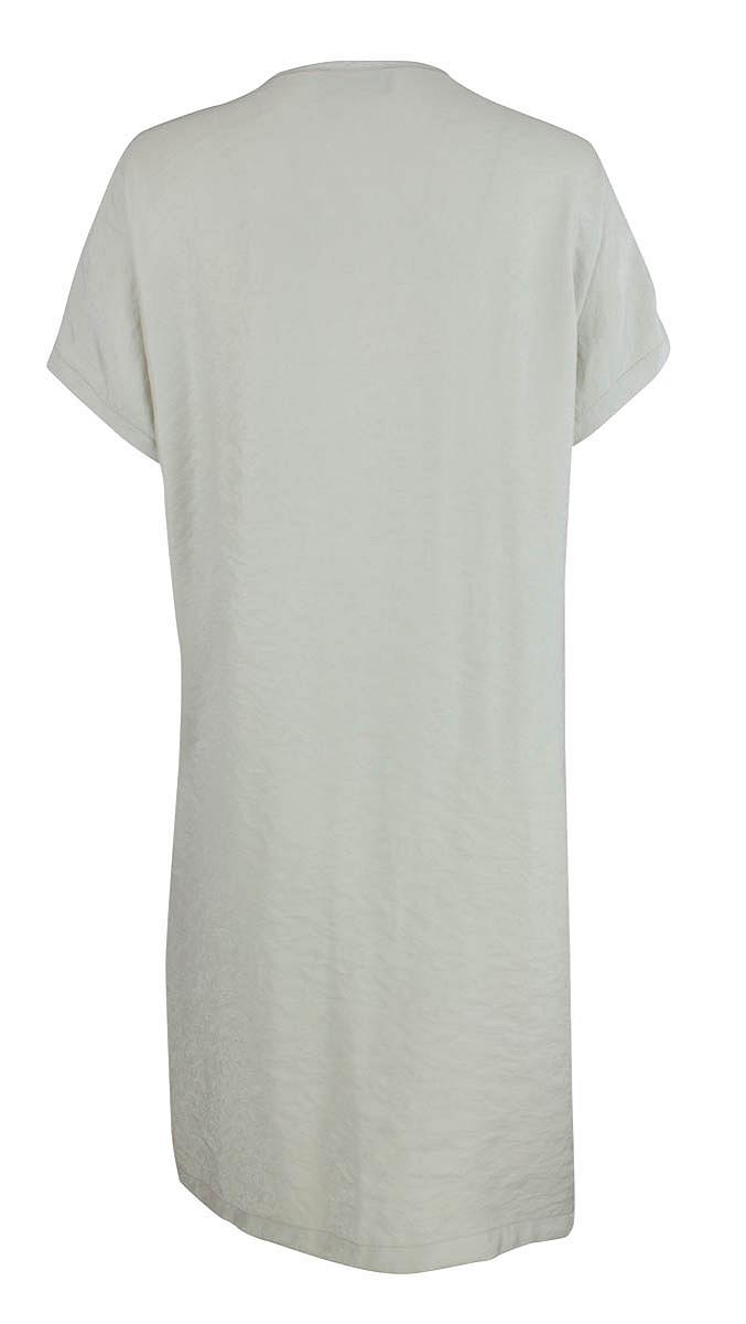 Dress V-neck pleats short