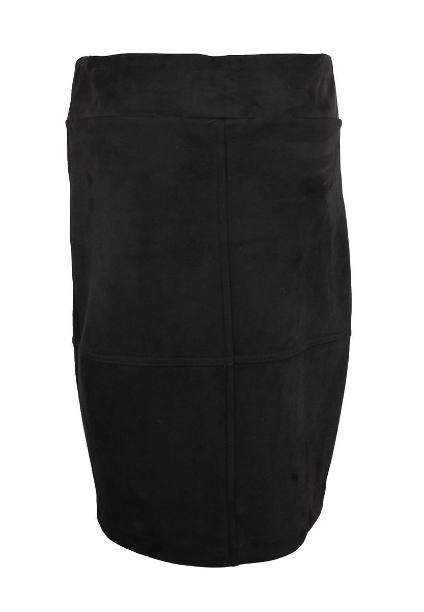 Skirt short suede