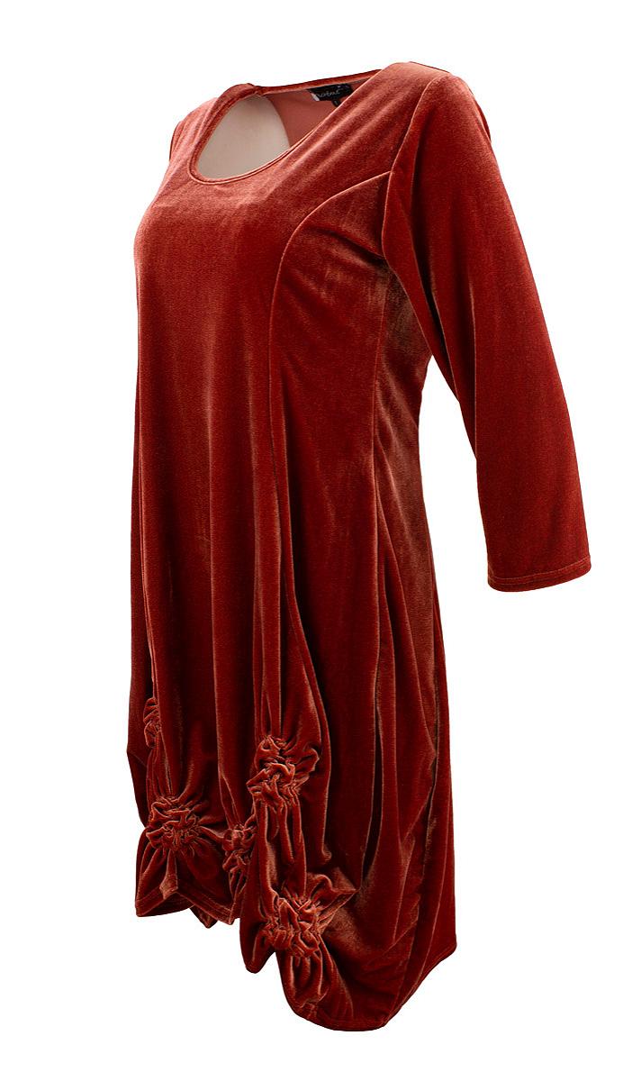 Dress 3/4 - 3/4 s. velvet