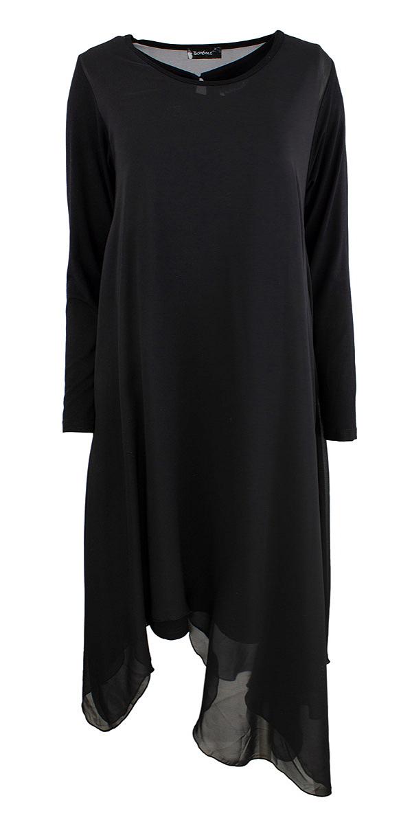 Dress transparent voile