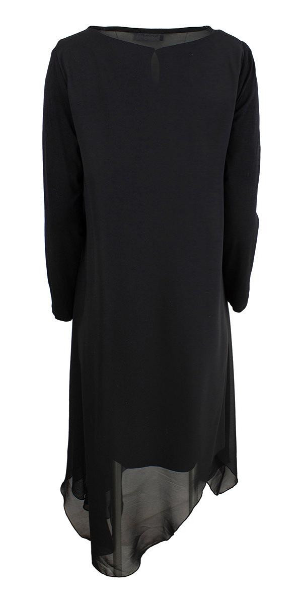 Dress transparent voile