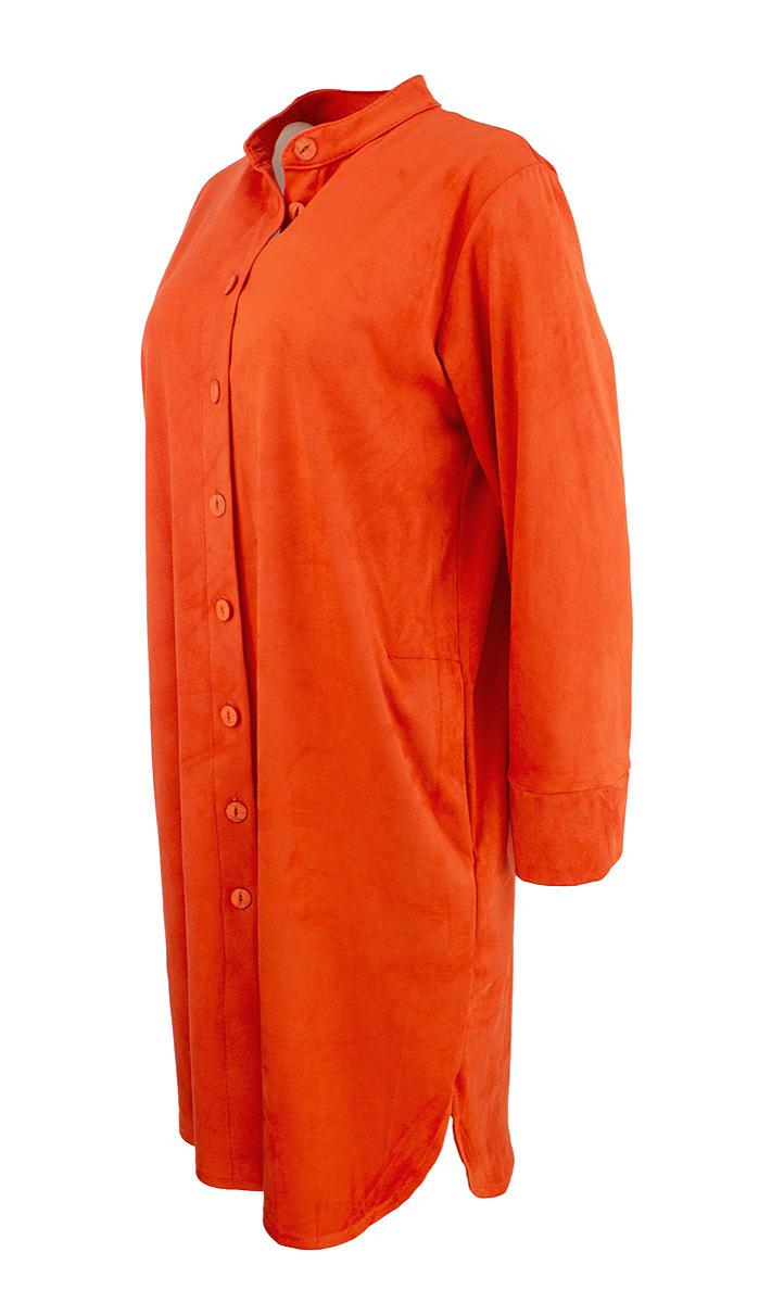 Dress/jacket long suede