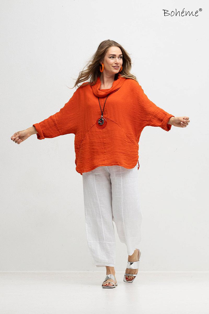 Pants basic heavy linen