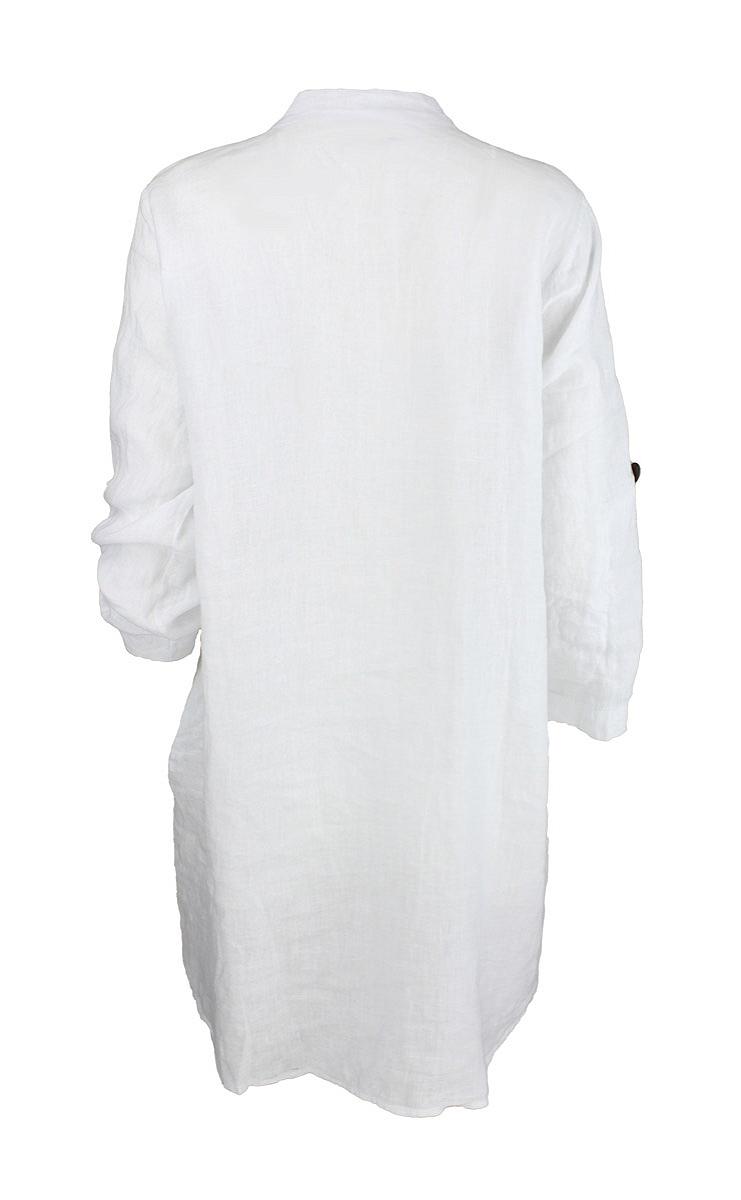 Shirt long linen