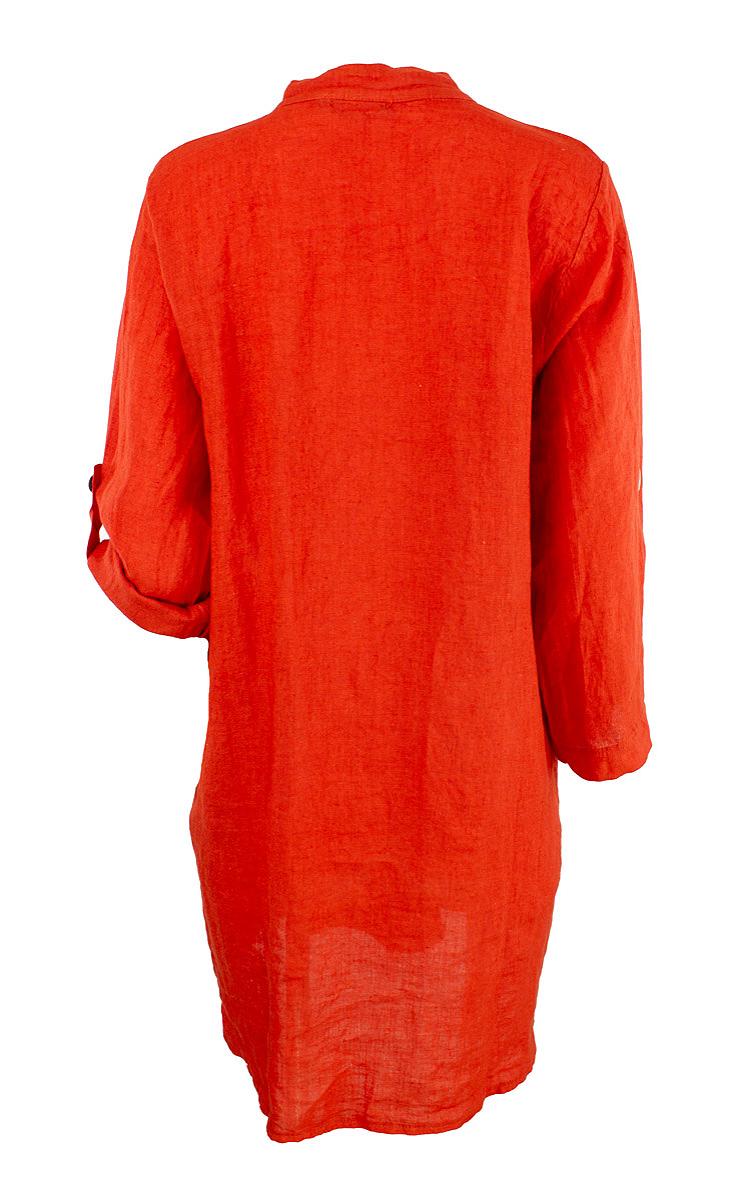 Shirt long linen