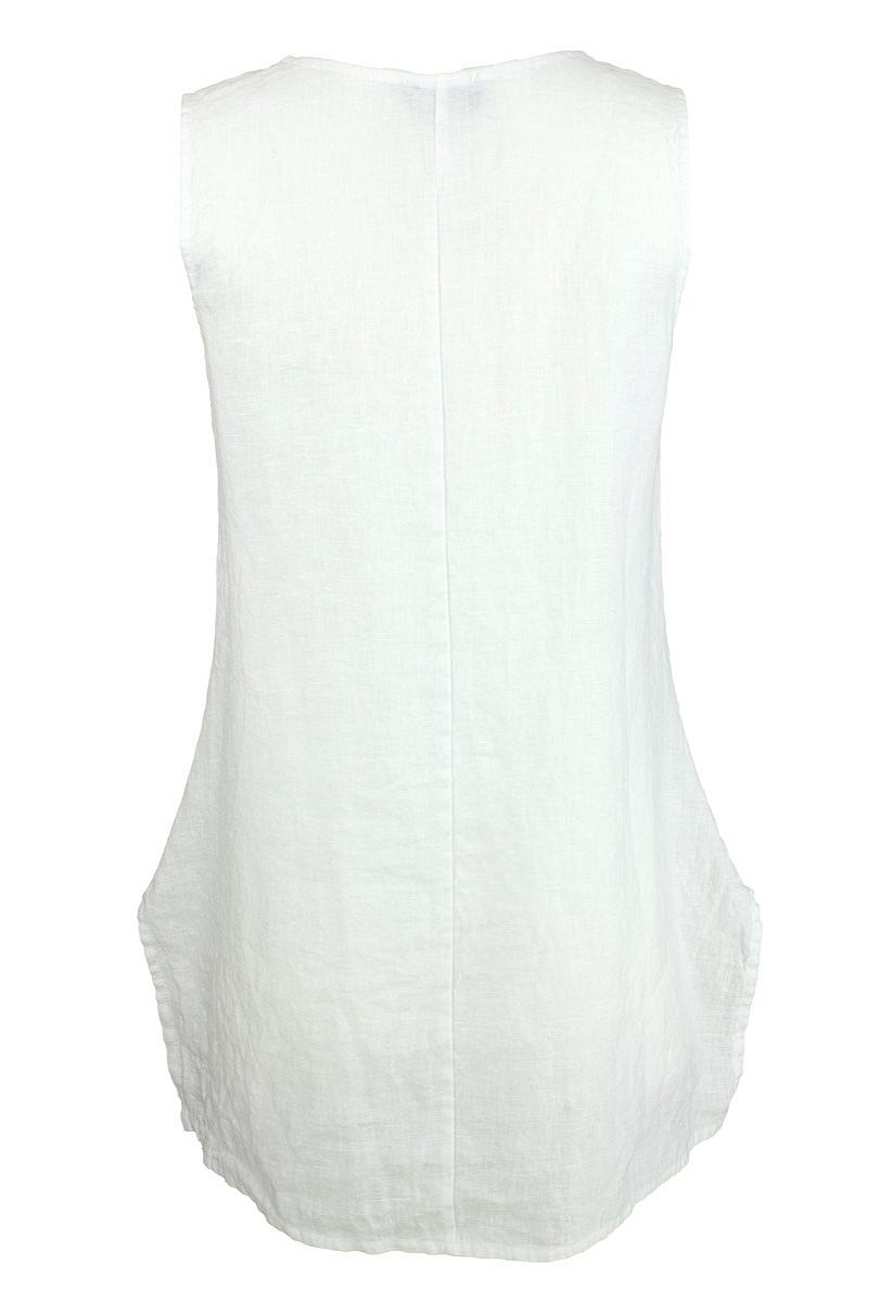Singlet long linen