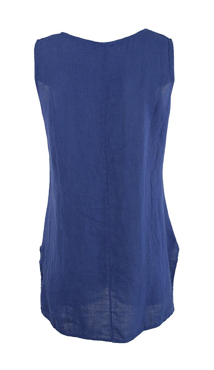 Singlet long linen