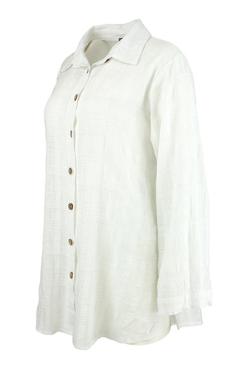 Shirt l.s. cotton