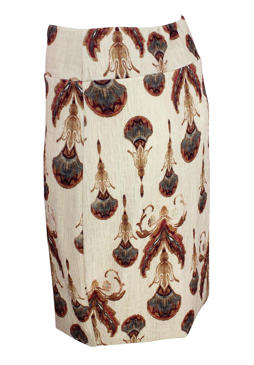 Skjørt kort boble jersey