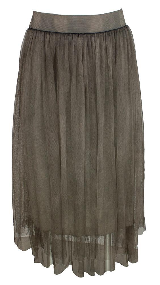 Skjørt dobbelt chiffon