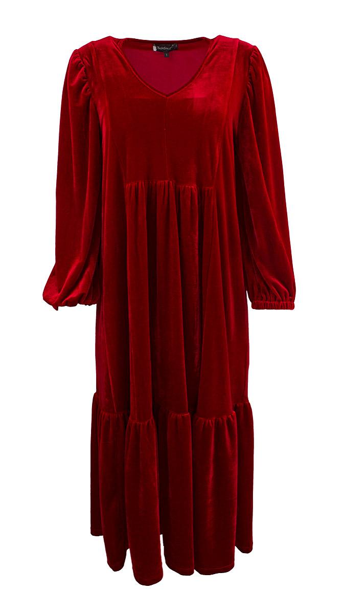 Kjole lang fløyel