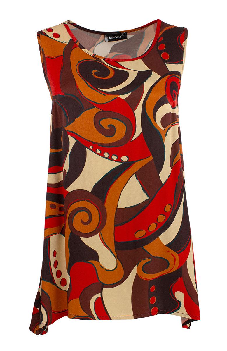 Singlet A-fasong sateng trykk